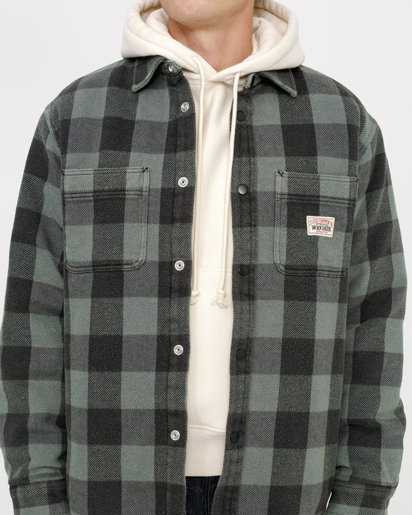 SHERPA LINED BUFFALO PLAID SHIRT