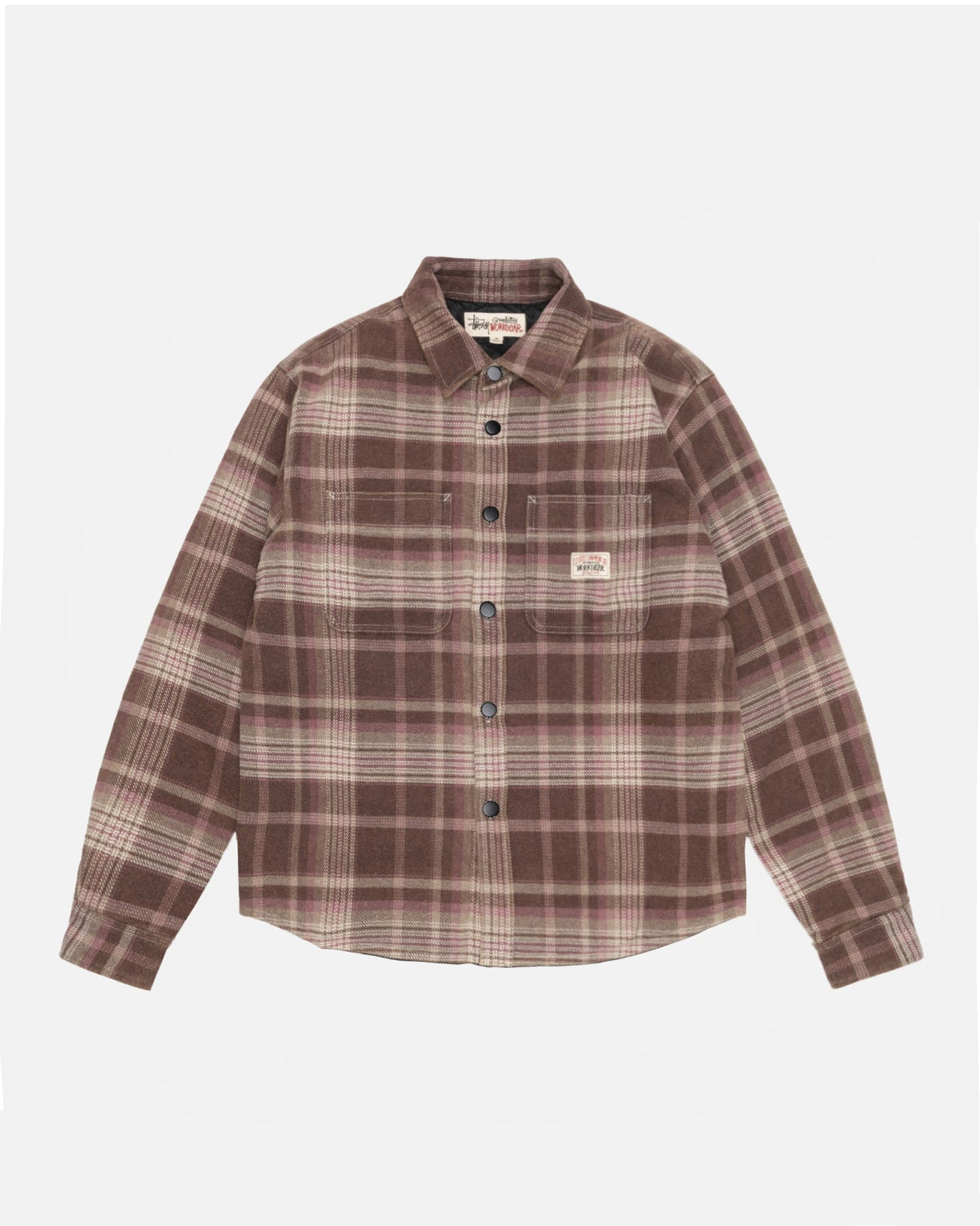 HEAVY WASHED PLAID SHIRT