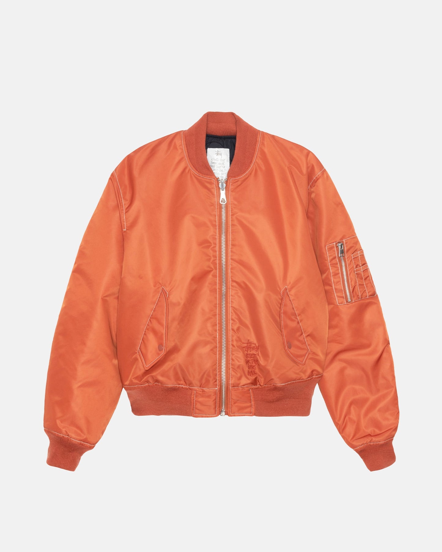 BUILT REVERSIBLE BOMBER JACKET