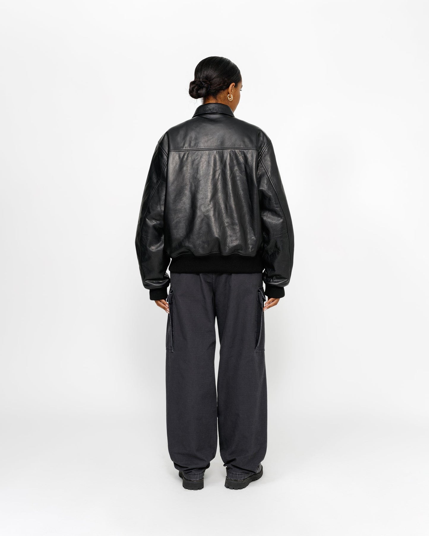 LEATHER FLIGHT JACKET